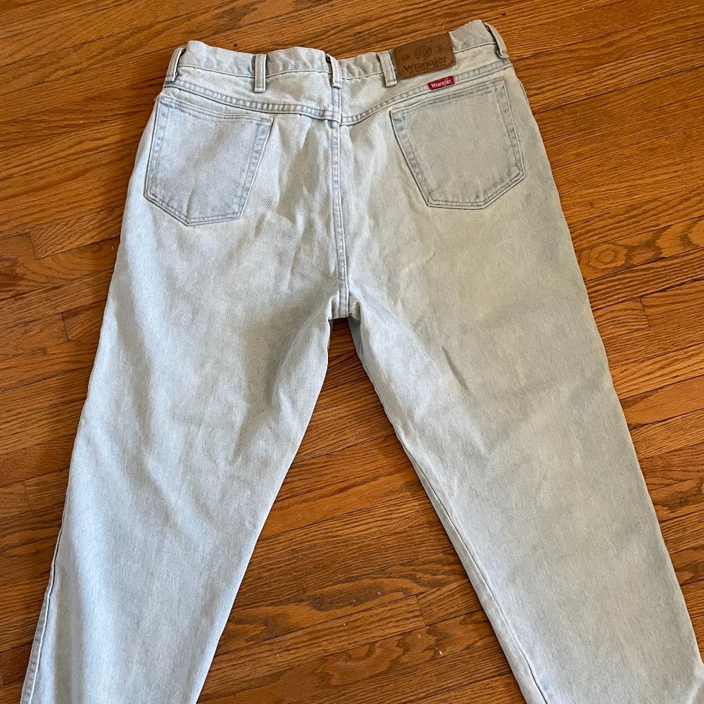 Vintage Light Wash Wrangler Jeans / Work Pants
